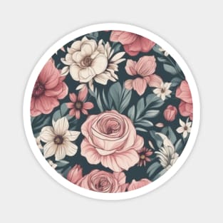 Flower pattern Magnet